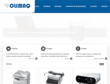 Tablet Screenshot of olimaq.com.br